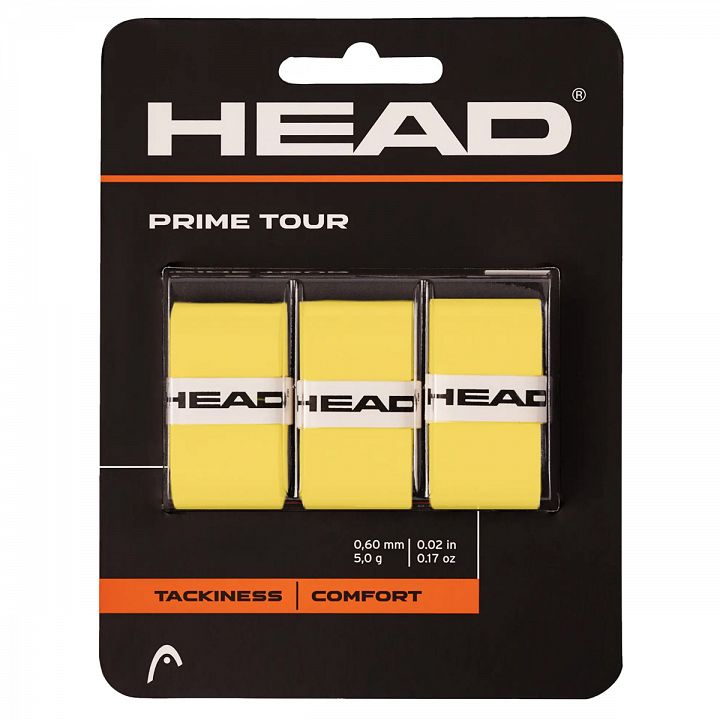 Head Prime Tour Overgrip 3Pack Yellow